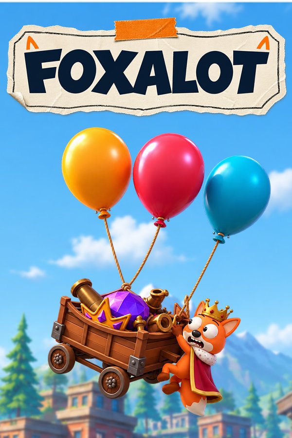 Foxalot key art: Steam Library Capsule