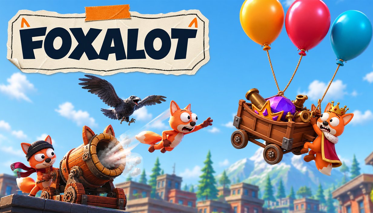 Foxalot key art: Steam Main Capsule